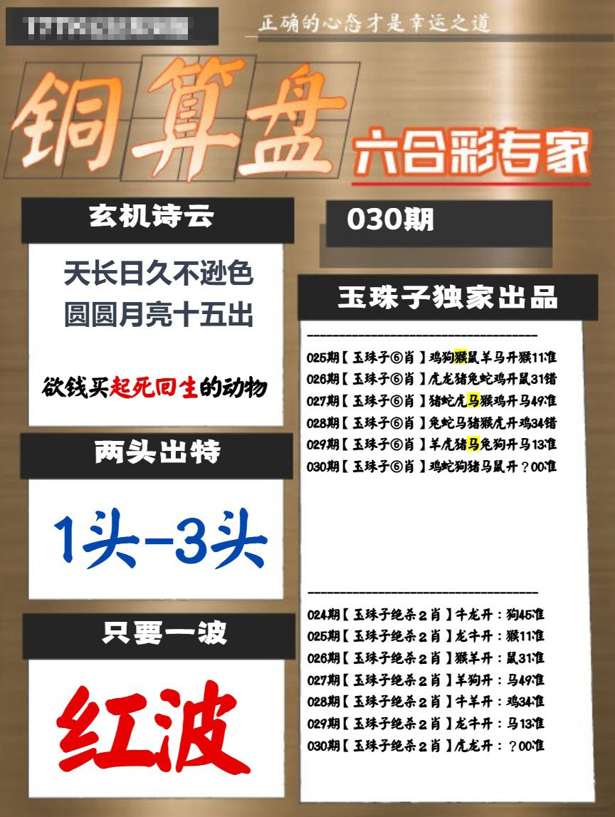 030期铜算盘[图]